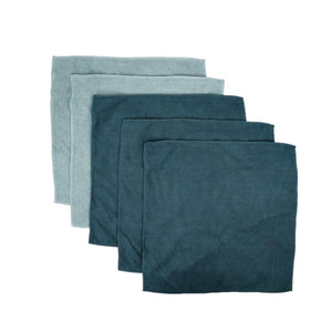 Lot de 5 Chiffons Microfibres 40x40cm