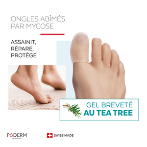 Mycose des ongles - Capuchon d'orteil Gel Tea Tree - Poderm Professional