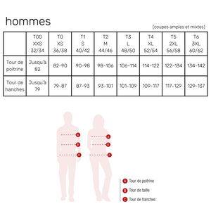 Timéo - Tunique Manches Courtes - Homme - 78 cm