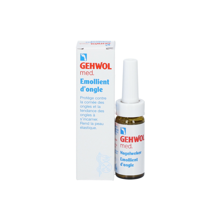 Gehwol - Émollient d'ongle anti incarnation - 1 flacon de 15 ml