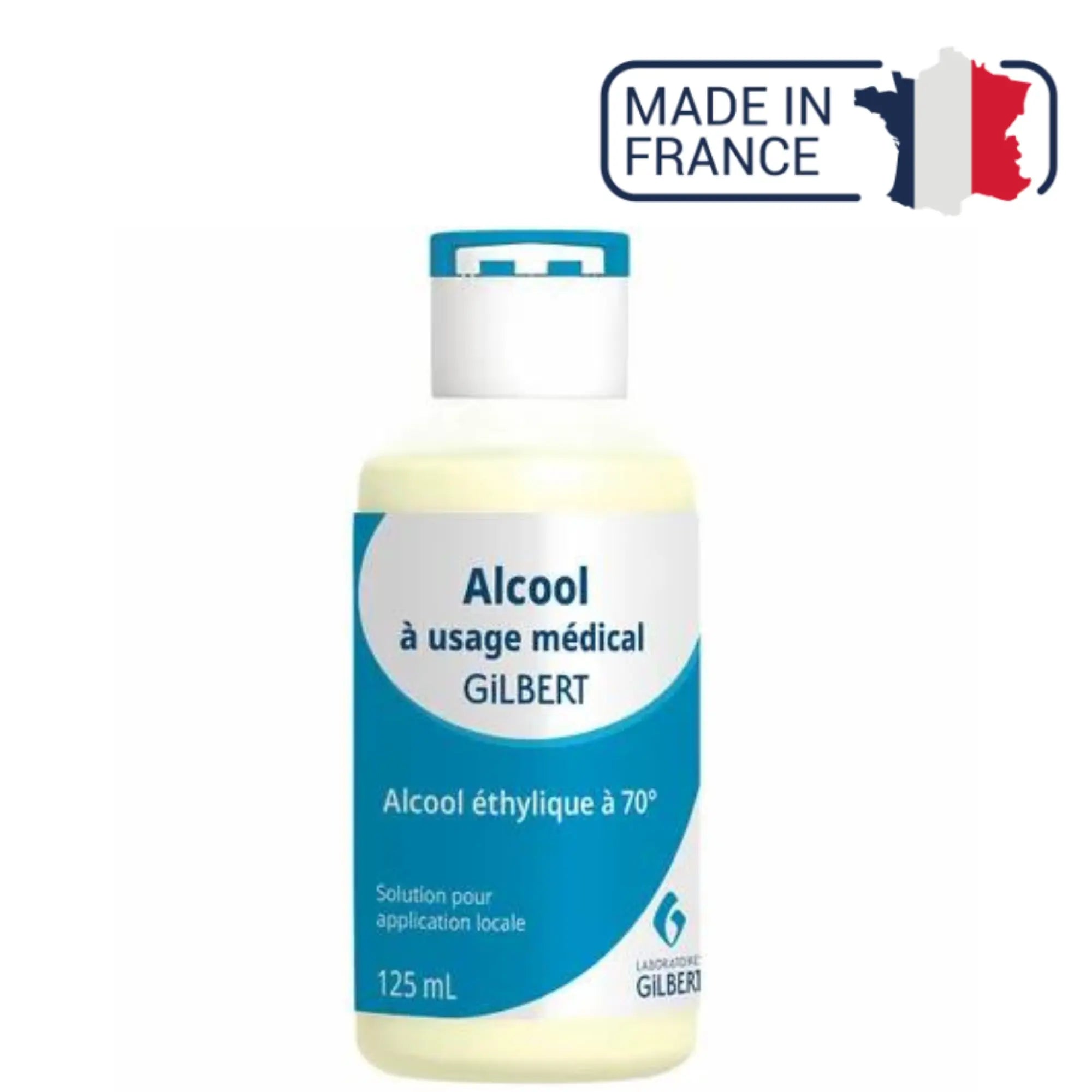 Alcool modifié 70° volume - 5 contenances - Laboratoires Gilbert - My Podologie