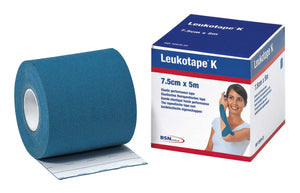 Bande adhésive élastique pour taping 7.5cm x 5m - 3 couleurs - Leukotape K - BSN Medical - My Podologie