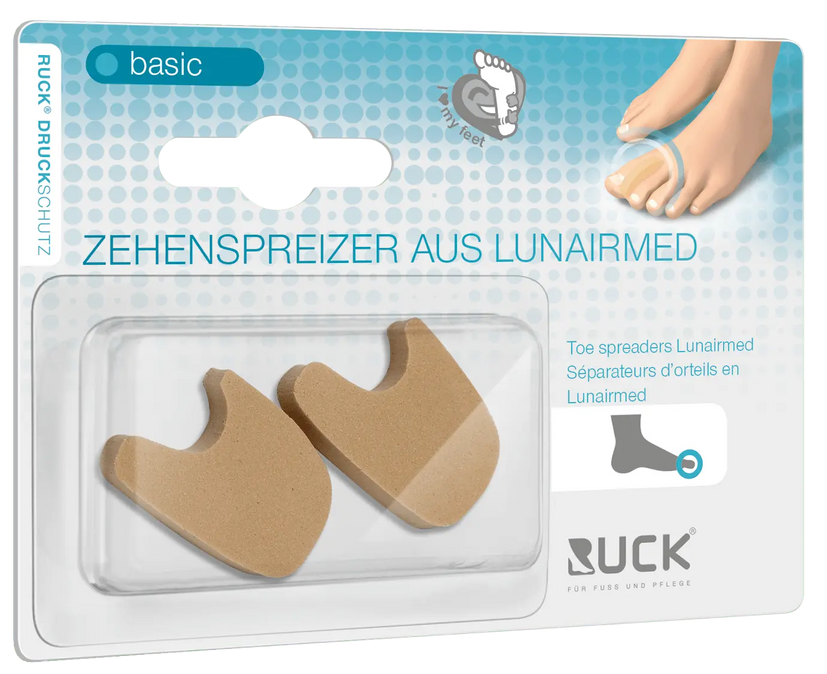 Séparateurs d'orteils en silicone - 2 pièces - Ruck - My Podologie